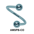 Micro Spirals Ball Anodized Color AMSPB
