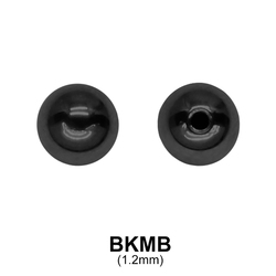 Black Plated Micro Ball Basic BKMB (1.2)