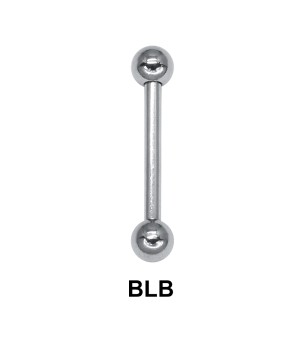 1.6mm Straight Barbells Ball BLB