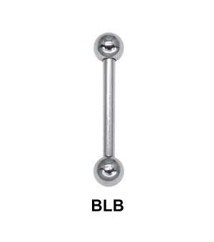 1.6mm Straight Barbells Ball BLB