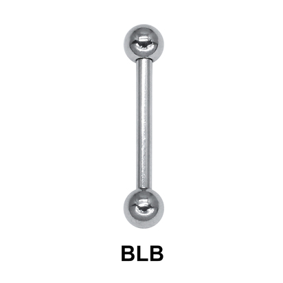 1.6mm Straight Barbells Ball BLB