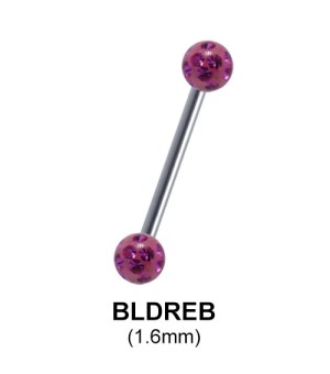 Barbells Double Epoxy Rainbow Ball BLDREB