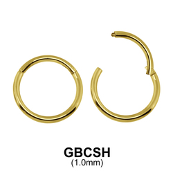 Gold Plated Segment Ring GBCSH 1.0mm