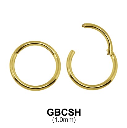 Gold Plated Segment Ring GBCSH 1.0mm