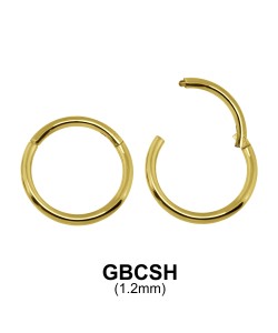 Gold Plated Segment Ring GBCSH 1.2mm