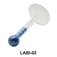 Basic Titanium Labret LABI-02