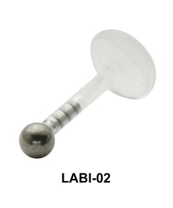 Basic Titanium Labret LABI-02