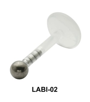 Basic Titanium Labret LABI-02