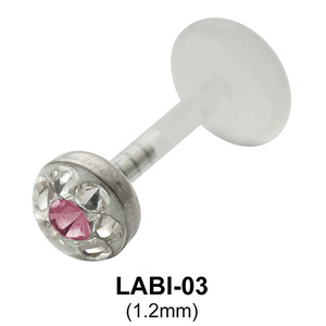 Basic Titanium Labret LABI-03