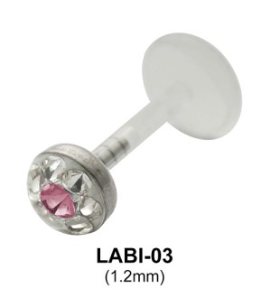 Basic Titanium Labret LABI-03