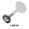 Basic Titanium Labret LABI-06