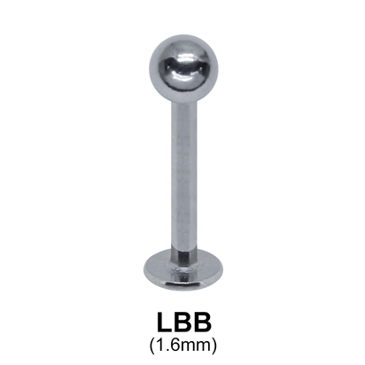 1.6mm Labrets Ball LBB