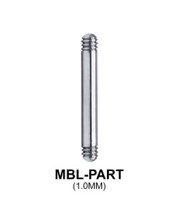 Micro Barbell Part MBL-PART (1.0mm)