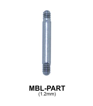 Micro Barbell Basic Part MBL-PART (1.2mm)