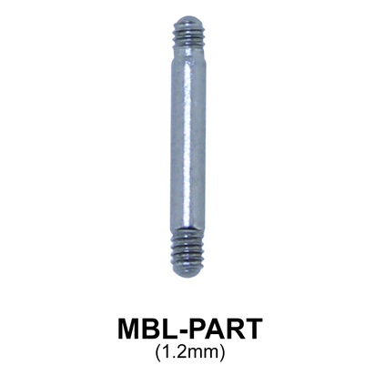 Micro Barbell Basic Part MBL-PART (1.2mm)