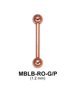 Rose Gold Micro Basic Face Piercing RGMBLB