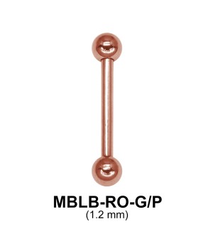 Rose Gold Micro Basic Face Piercing RGMBLB