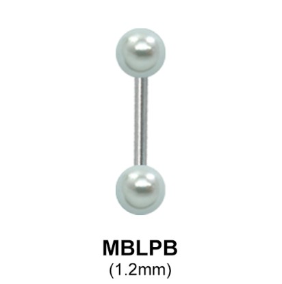 Basic Face Piercing Pearl MBLPB