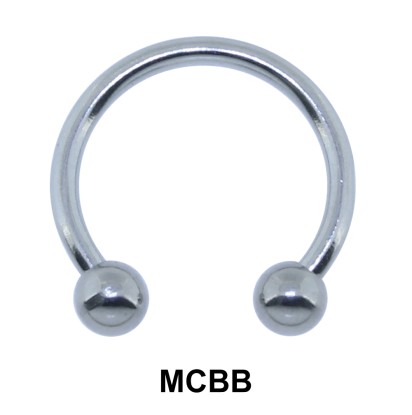 1.2 mm Micro Circular Barbells Ball MCBB