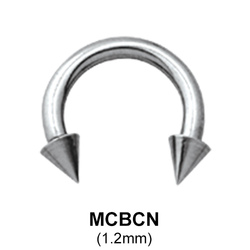 Circular Barbells Cone Basic Face Piercing MCBCN