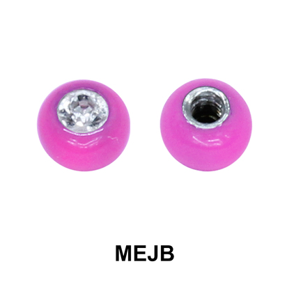 Basic Part Enamel Jewelled Ball MEJB