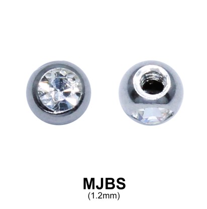 Micro Jewelled Ball Side Thread MJBS