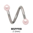 Basic Synthetic Pearl Face Piercing MSPPRB