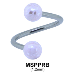 Basic Synthetic Pearl Face Piercing MSPPRB