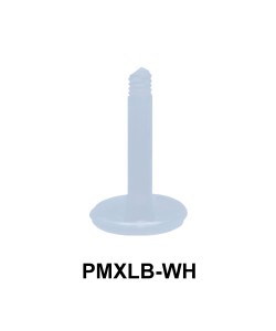 PTFE External Labret Part PMXLB-WH