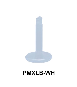 PTFE External Labret Part PMXLB-WH