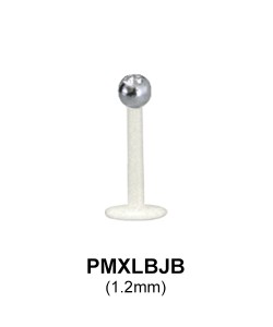 PTFE Labrets Piercing PXLBJB-WH