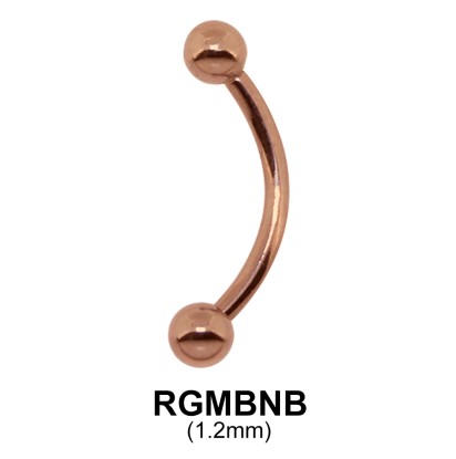 Rose Gold Micro Bananas Ball RGMBNB