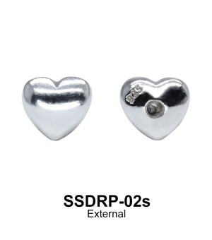 External Attachment Heart Shaped SSDRP-02s