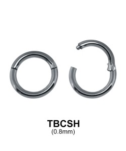 G23 Titanium Segment Ring TBCSH 0.8mm