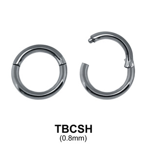 G23 Titanium Segment Ring TBCSH 0.8mm