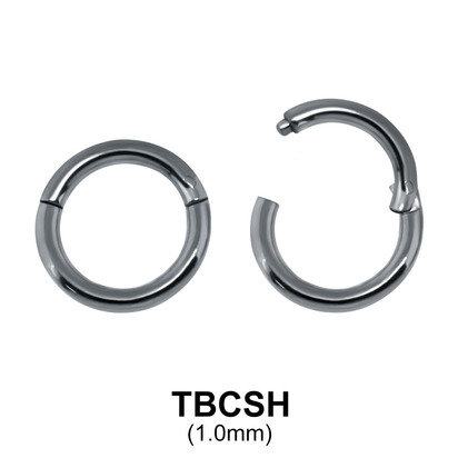 G23 Titanium Segment Ring TBCSH 1.0mm