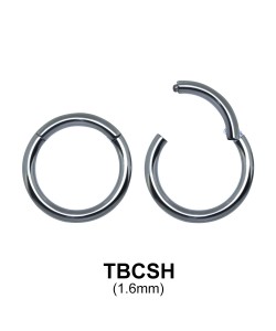 G23 Titanium Segment Ring TBCSH 1.6mm