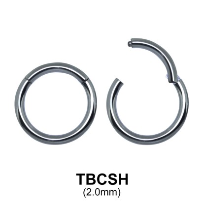 G23 Titanium Segment Ring TBCSH 2.0mm