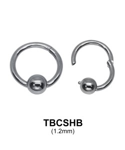 G23 Titanium Segment Ring TBCSHB 1.2mm