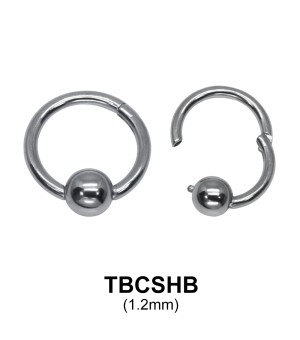 G23 Titanium Segment Ring TBCSHB 1.2mm