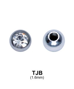 G23 Basic Titanium Jewelled Ball TJB