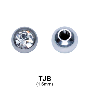 G23 Basic Titanium Jewelled Ball TJB