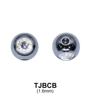 G23 Titanium Jewelled Ball  TJBCB