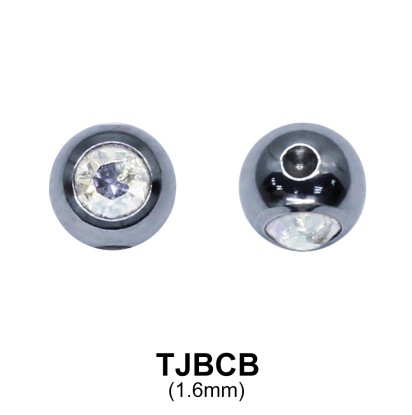 G23 Titanium Jewelled Ball  TJBCB