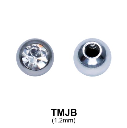 G23 Basic Titanium Jewelled Ball TMJB