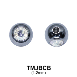 G23 MicroTitanium  Jewelled Ball  TMJBCB