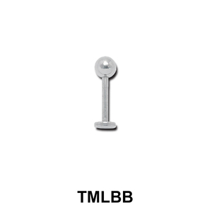 Basic Titanium Labret Balls TMLBB