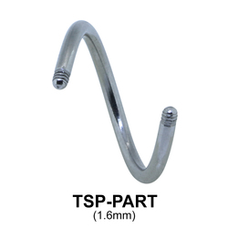 G23 Spiral Basic Titanium Part TSP-PART 