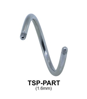 G23 Spiral Basic Titanium Part TSP-PART 