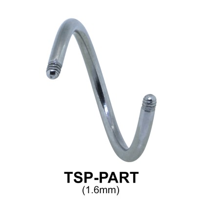 G23 Spiral Basic Titanium Part TSP-PART 